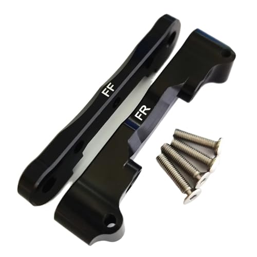 Aluminium F Suspension Link Halterung for ARR-ma AR330378 AR330379 for Kraton for Limitless for Mojave for Outcast(Zwart) von SONHWNGE