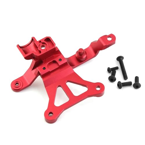 Aluminium Front Steering Schutz Halterung for Trax-xas 1/5 XMaxx X-maxx 7746(Rood) von SONHWNGE