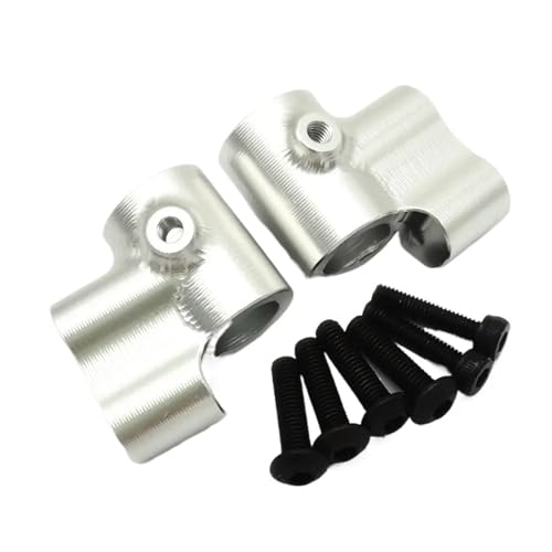 Aluminium-Frontkörperpfostenhalterung for ARR-ma 1/8 for Kraton for Mojave for Notorious for Outcast for Talion AR320365(Silver) von SONHWNGE