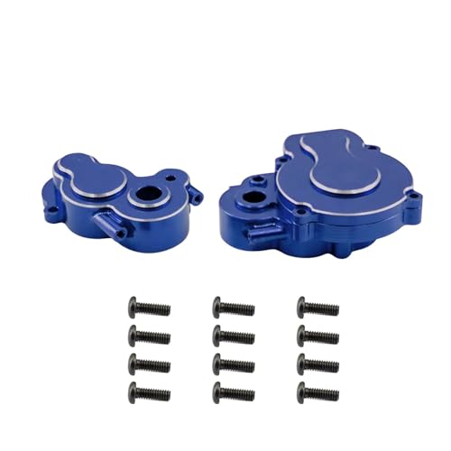 Aluminium-Getriebedeckel for FMS FCX24 Rc Auto-Tuningteile Crawler-Zubehör im Maßstab 1/24(Blauw) von SONHWNGE