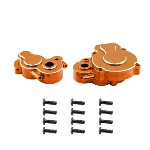 Aluminium-Getriebedeckel for FMS FCX24 Rc Auto-Tuningteile Crawler-Zubehör im Maßstab 1/24(Orange) von SONHWNGE