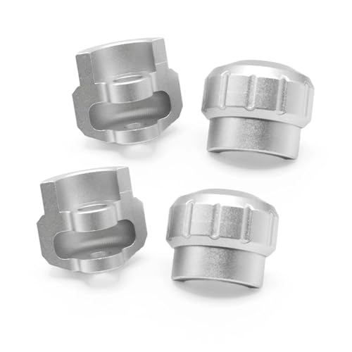 Aluminiumlegierung Stoßdämpferkappenschutz for 1/8 1/7 for ARR-ma AR330492 RC Auto-LKW-Teile(Silver) von SONHWNGE