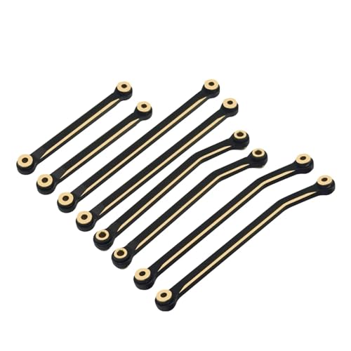 Beschichtung Messing High Clearance Chassis Links Schwarz for Redcat for Ascent-18 Rc Auto Upgrade Teile Crawler Zubehör 1/18 Beschichtung Messing High Clearance Chassis Links Schwarz for Redcat for Ascent-18 Rc Auto Upgrade Teile Crawler Zubehör 1/18 von SONHWNGE
