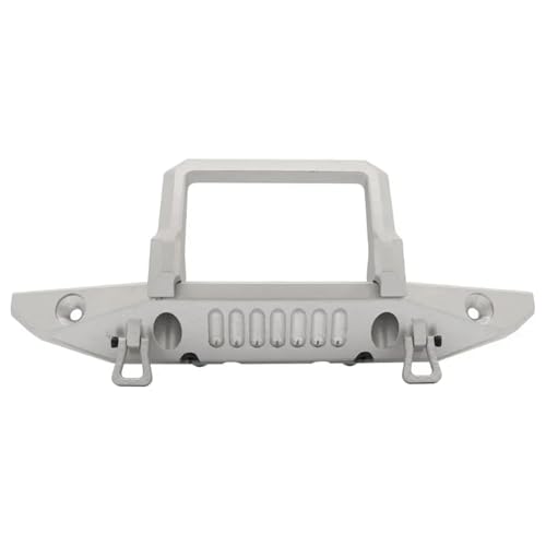 Frontstoßstange 1:6 Zubehör Montage Änderung Halterung LKW Ersatzteile RC Autoteile for Axial SCX6 RC Auto Fahrzeuge(Silver) von SONHWNGE