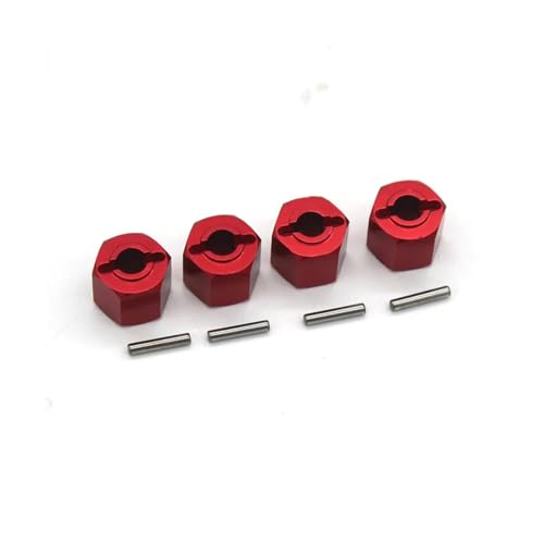 Metall 12mm Radsechskant-Nabenadapter for ZD Racing DBX-10 DBX10 1/10 RC Auto Upgrades Teile Zubehör, Rot Metall 12mm Radsechskant-Nabenadapter for ZD Racing DBX-10 DBX10 1/10 RC Auto Upgrades Teile Zubehör, Rot von SONHWNGE