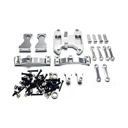 Metall-Balance-Chassis-Board-Wippen-Kit for WPL B16 B36 1/16 RC-Auto-Upgrade-Teile Modifiziertes Zubehör, Silber Metall-Balance-Chassis-Board-Wippen-Kit for WPL B16 B36 1/16 RC-Auto-Upgrade-Teile Modifiziertes Zubehör, Silber von SONHWNGE