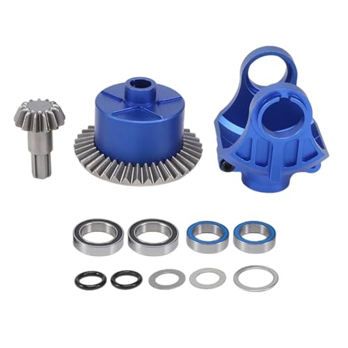 Metall Differential Fall Diff Yoke Wichtigsten Getriebe 37T 13T for ARR-MA 1/10 for Kraton for Senton for Big Rock for Granit for Outcast(Blauw) von SONHWNGE