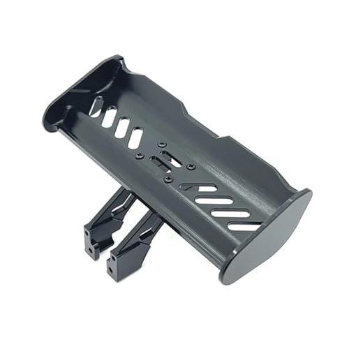 RC Auto Upgrade Heckhalterung Heckflügel Kit for Wltoys 144001 144010 144016 124007 124008 for Riaario 14001R 14001T AM-X12 Schwarz von SONHWNGE