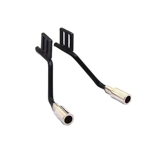 SONHWNGE 1 Paar Metall Simulation Auspuffrohr Gas Vent for Trax-xas Trx4 for Defender for Bronco SCX10 Rc Auto Teile Abgaskrümmer von SONHWNGE
