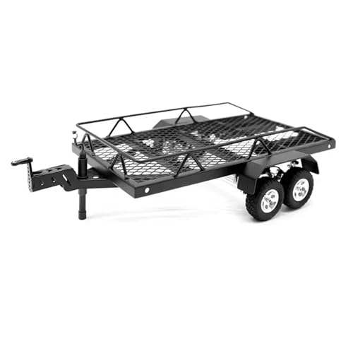SONHWNGE 1:24 Metall RC Auto Anhänger Fracht Träger for SCX24 FCX24 1/24 RC Auto Upgrade Teile Zubehör von SONHWNGE