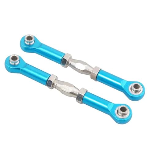 SONHWNGE 10 Teile/los for HSP Upgrade 106017 06048 AI Lenkgestänge Ersatzteile for 1/10 RC Modell Auto Off Road Buggy Sprengkopf(Blauw) von SONHWNGE