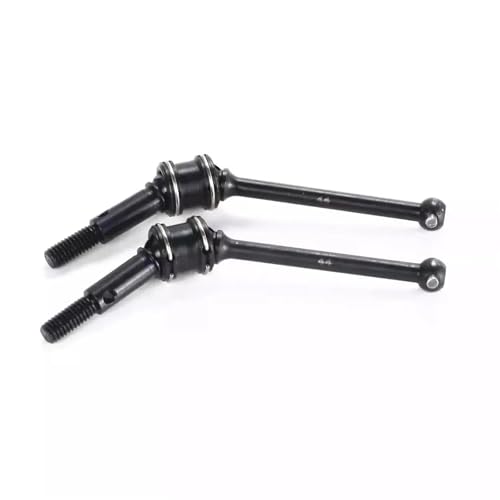 SONHWNGE 2 stücke Metallgelenkwelle Antriebswelle CVD Antriebswelle 44mm for Tam-iya TT-02 Type-S TA05 TA06 TB05 TRF420 TRF417 RC Auto Upgrade Teile von SONHWNGE