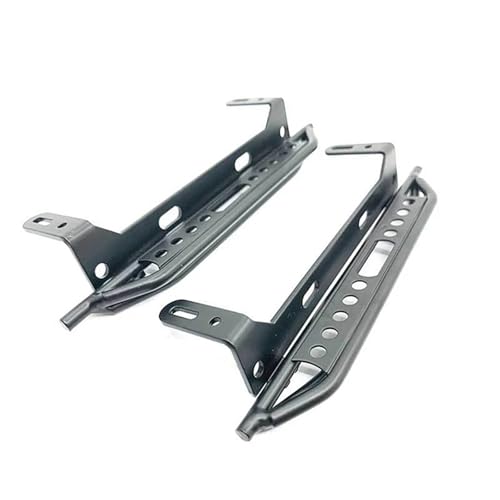 SONHWNGE 2Pcs Metall Pedale Seite Stahl Sliders Trittbrett for 1/10 for Trax-xas TRX4 / T4 RC Crawler Auto Zubehör von SONHWNGE