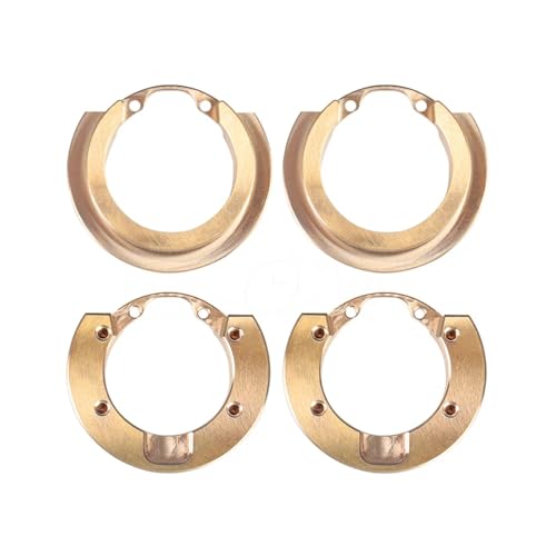 SONHWNGE 4 stücke Messing Gegengewicht Portal Stick Achse Balance Gewicht for 1/10 RC Crawler Auto TRX4 TRX6 G63 G500 Upgrade Teile(4pcs) von SONHWNGE