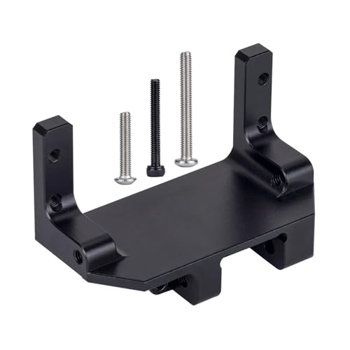 SONHWNGE AR45P Portal Achse Servo Halterung 4-link Suspension for 1/10 RC Crawler Auto SCX10 III Aluminium Legierung Upgrade Teile(Zwart) von SONHWNGE