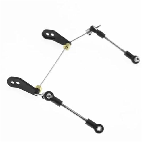 SONHWNGE Aluminium Hinten Stabilisator Stange Set for Tam-iya BB01 BBX 1/10 RC Buggy Auto Upgrades Teile von SONHWNGE