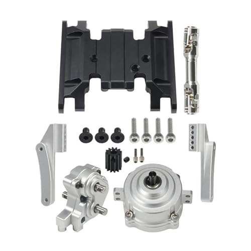 SONHWNGE Front Mount SCX10 II Planetengetriebe Verteilergetriebe Unterfahrschutz Antriebswelle Getriebesatz for 1/10 RC Crawler 90046 Chassis SONHWNGE Front Mount SCX10 II Planetengetriebe Verteilergetriebe Unterfahrschutz Antriebswelle Getriebesatz for 1/10 RC Crawler 90046 Chassis von SONHWNGE