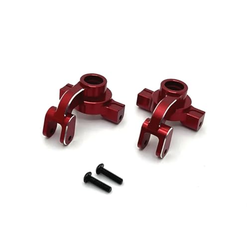 SONHWNGE Front Steering Cup for Hyper GO for MJX 10208 OP Accessories Metal Upgrade Parts Kit Rc Model Crawler Car Truck Buggy(Rood) von SONHWNGE