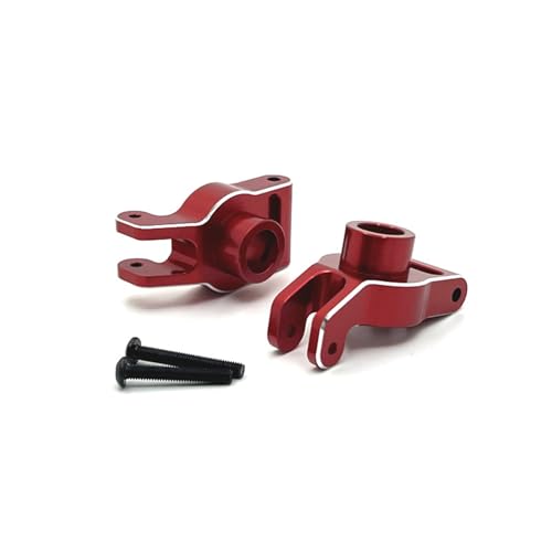 SONHWNGE Hinterradschale for Hyper GO for MJX 1/10 10208 OP Zubehör Metall Upgrade Teile Kit Rc Modell Crawler Auto LKW Buggy(Rood) von SONHWNGE
