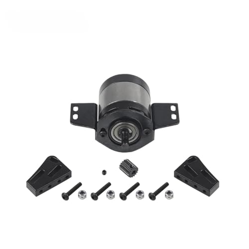 SONHWNGE Metall 1:17 Übersetzungsverhältnis Planetengetriebe Box Reduktionsgetriebe mit Halterung for 1/10 RC Crawler Auto D90 for Axial SCX10 Upgrade von SONHWNGE