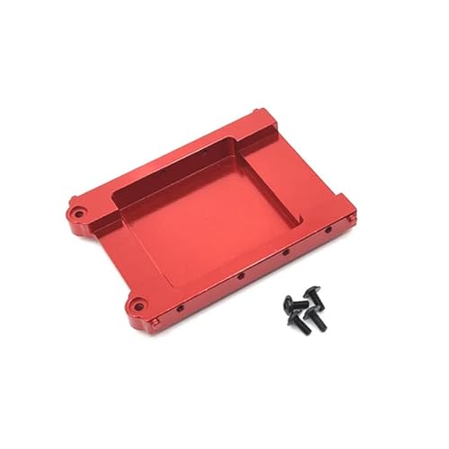 SONHWNGE Metall-Aufrüstung und Umrüstung der hinteren Heckplatte, Heckträger for MN 1/12 MN78 RC-Autoteile(Rood) von SONHWNGE
