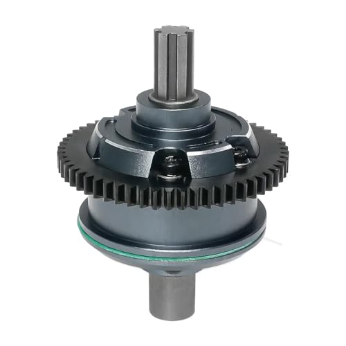 SONHWNGE Metall Center Differential 57T ARA311165 for ARR-ma 1/10 for Kraton for Outcast 4S V2 BLX 1/8 for Mojave 4S BLX Upgrade Teile Zubehör(Titanium) von SONHWNGE