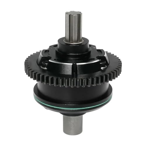 SONHWNGE Metall Center Differential 57T ARA311165 for ARR-ma 1/10 for Kraton for Outcast 4S V2 BLX 1/8 for Mojave 4S BLX Upgrade Teile Zubehör(Zwart) von SONHWNGE