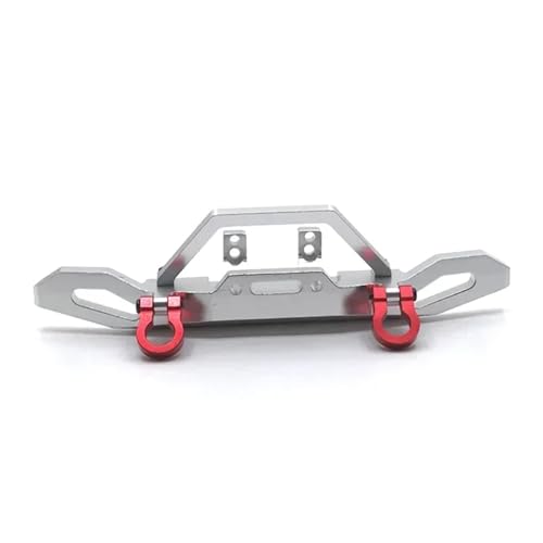SONHWNGE Metall Frontstoßstange Ersatzteile Hobby Modell for Wltoys 104001 1/10 Skala RC Buggy RC Auto(Silver) von SONHWNGE