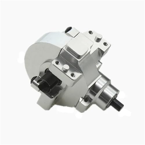 SONHWNGE Metall-Getriebe vorne oder hinten, kompletter Antrieb und Differenzial, 02030, 03015, 02024, 02051, 102075, 1/10 for HSP 94123, 94107, 94111, 94118(Silver Front) von SONHWNGE