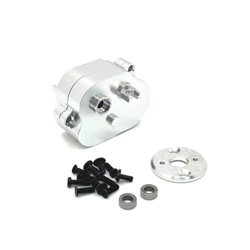 SONHWNGE Metall Modifikation 370 Motor Getriebe Abdeckung for MN Modell Neue 99S MN168 MN82 LC79 MN78 RC Auto Teile(Silver) von SONHWNGE