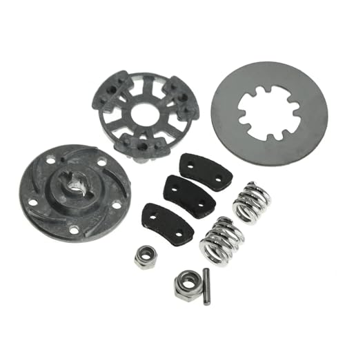 SONHWNGE Metall-Slipper-Kupplungs-Umbausatz, Slipper-Druckplatte und Nabe 5552X 5556 for TRAX-XAS Slash 4X4, for Bandit for Jato, Upgrade-Teile von SONHWNGE
