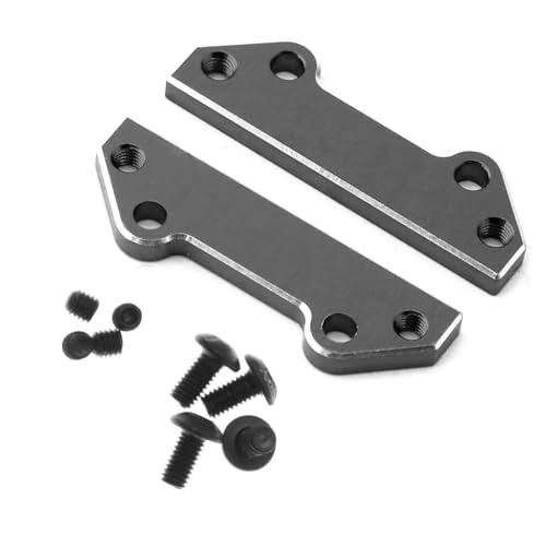 SONHWNGE Metall Sway Bar Mount Roll Bar Retainer for ARR-ma 1/8 for Mojave 4S 4X4 BLX RC Auto Upgrade Teile(Zwart) von SONHWNGE