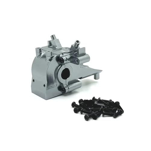 SONHWNGE Metall Upgrade Front Wave Box for WLtoys124006 12423 12427 12428 12429 for FeiY-ue RC Auto Teile(Dark Grey) von SONHWNGE