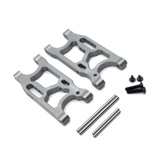SONHWNGE Metall Upgrade Hinterradschwinge for LC Racing 1/14 for WLtoys 144010 144001 144002 124017 124016 124018 124019 RC Autoteile(Dark Grey) von SONHWNGE