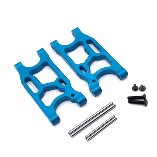 SONHWNGE Metall Upgrade Hinterradschwinge for LC Racing 1/14 for WLtoys 144010 144001 144002 124017 124016 124018 124019 RC Autoteile(Sky Blue) von SONHWNGE