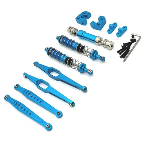 SONHWNGE Metall-Upgrade-Kit for WLtoys 1/12 124006 12423 12427 12428 12429 RC-Autoteile(Sky Blue) von SONHWNGE