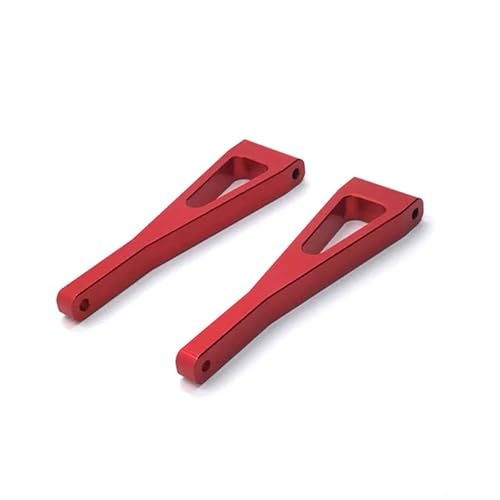 SONHWNGE Metall Upgrade Modifikation Front Upper Swing Arm for WLtoys 104009 12401 12402 12403 12404 12409 RC Auto Teile(Rood) von SONHWNGE