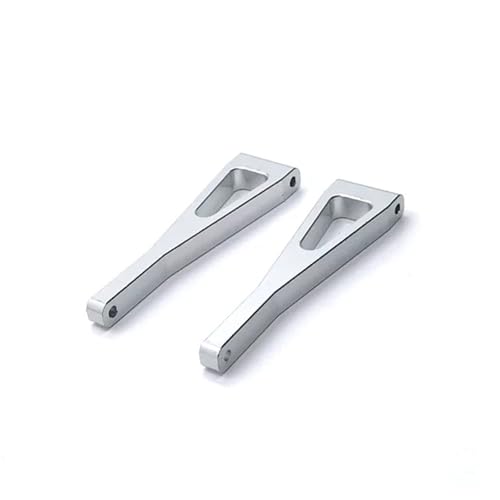 SONHWNGE Metall Upgrade Modifikation Front Upper Swing Arm for WLtoys 104009 12401 12402 12403 12404 12409 RC Auto Teile(Silver) von SONHWNGE