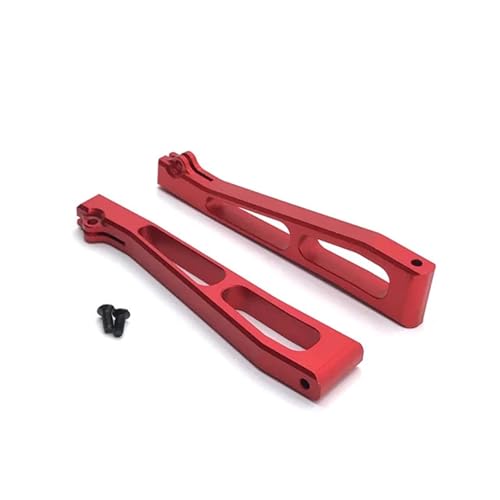 SONHWNGE Metall-Upgrade-Modifikation vorne und hinten Oberschwinge EA1002A for JLB 1/10 J3 RC Autoteile(Rood) von SONHWNGE