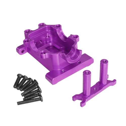 SONHWNGE Metall-Upgrade RC-Auto-Ersatzteile for die untere Abdeckung des vorderen Getriebes, passend for MJX 14211 14301 14302 14303 14209 14210 Fernbedienung(Purple) von SONHWNGE