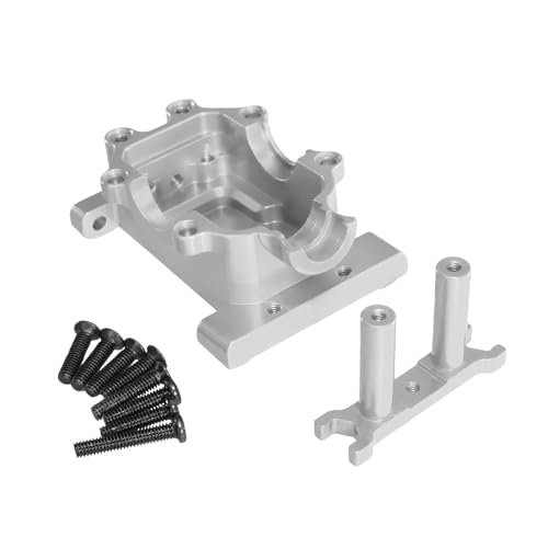 SONHWNGE Metall-Upgrade RC-Auto-Ersatzteile for die untere Abdeckung des vorderen Getriebes, passend for MJX 14211 14301 14302 14303 14209 14210 Fernbedienung(Silver) von SONHWNGE