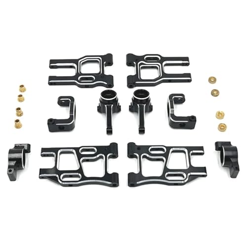 SONHWNGE Metall-Upgrade- und Modifikationskit, geeignet for LC Racing 1/10 PTG-2 PTG-2R RC-Auto, ferngesteuerte Auto-Ersatzteile(Dark Grey) von SONHWNGE