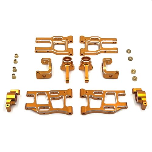 SONHWNGE Metall-Upgrade- und Modifikationskit, geeignet for LC Racing 1/10 PTG-2 PTG-2R RC-Auto, ferngesteuerte Auto-Ersatzteile(Yellow) von SONHWNGE