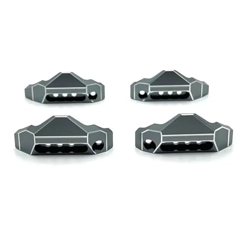 SONHWNGE Metall verbesserte Vorder- und Hinterradaufhängungsschutzteile for MJX 1/10 10208 Monster RC Autoteile(Gray) von SONHWNGE