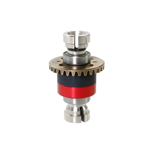 SONHWNGE Metalldifferential for ARR-ma 1/18 for Granite Grom for Typhon GROM 1/14 Mini for Mojave GROM RC Car Upgrade Teile Zubehör(Red-A) von SONHWNGE