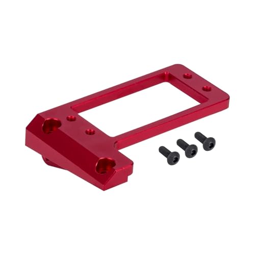 SONHWNGE Niedrigen Schwerpunkt Servo Halterung for 1/10 RC Crawler for Vanquish for Capra F9 Offset Portal Achse DIY LCG Chassis(Rood) von SONHWNGE