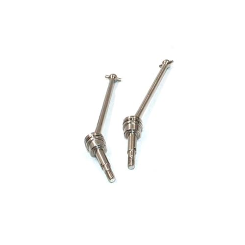 SONHWNGE PX9200-28 2Pcs RC Auto Universal Antriebswelle Metall Siamese Universal Achse for PX9200 1:12 High Speed ​​Off Road RC Speer Teile von SONHWNGE