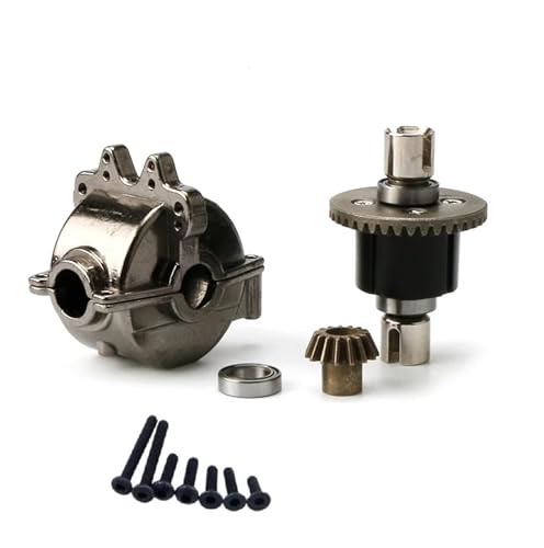 SONHWNGE RC-Auto-Upgradeteil, Getriebegehäuse aus Aluminiumlegierung mit Metallgetriebedifferential A949-12 for WLtoys-Modelle im Maßstab 1/18, A949, A959 von SONHWNGE
