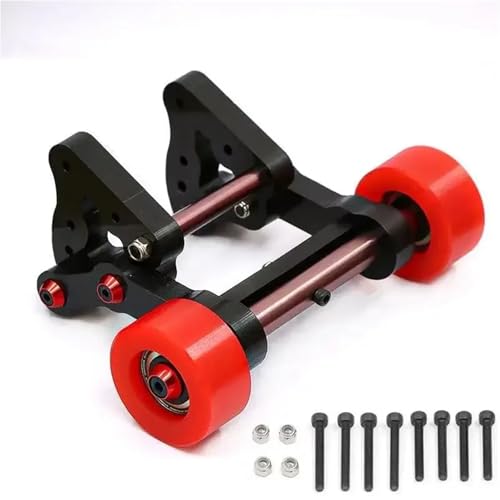 SONHWNGE RC-Auto-Wheelie-Bar for 1/8 for ARR-MA for KRATON for Outcast 6S Monster Truck for Typhoon 6S RC-Auto-Update-Teile Zubehör(Rood) von SONHWNGE