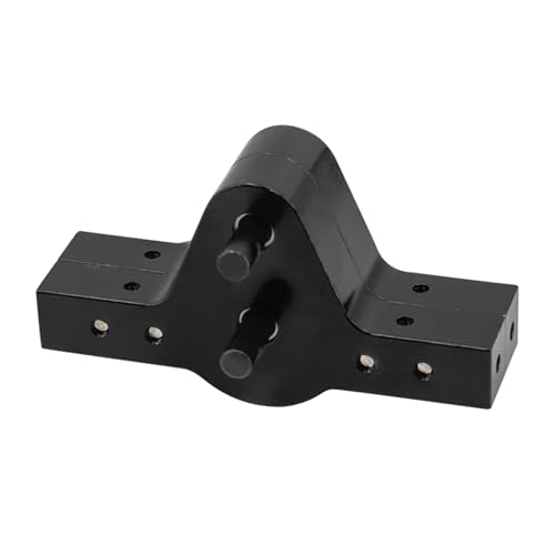 SONHWNGE Schwarz Metall D90 Verteilergetriebe Getriebe mit Motor Getriebe for 1/10 Zubehör for Axial Scx10 Scx10 Ii 2 Upgrades Teile Rc Crawler Auto(Zwart) von SONHWNGE